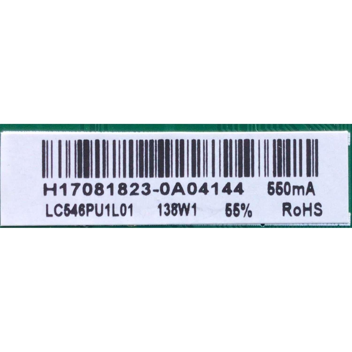 MAIN FUENTE PARA TV HAIER / NUMERO DE PARTE 55UG2500 / TP.MS3458.PC732 / T2017072048 / 8142123342027 / 20170818-114951 / H17081823 / PANEL LC546PU1L01 / MODELO 55UG2500	 - Imagen 3